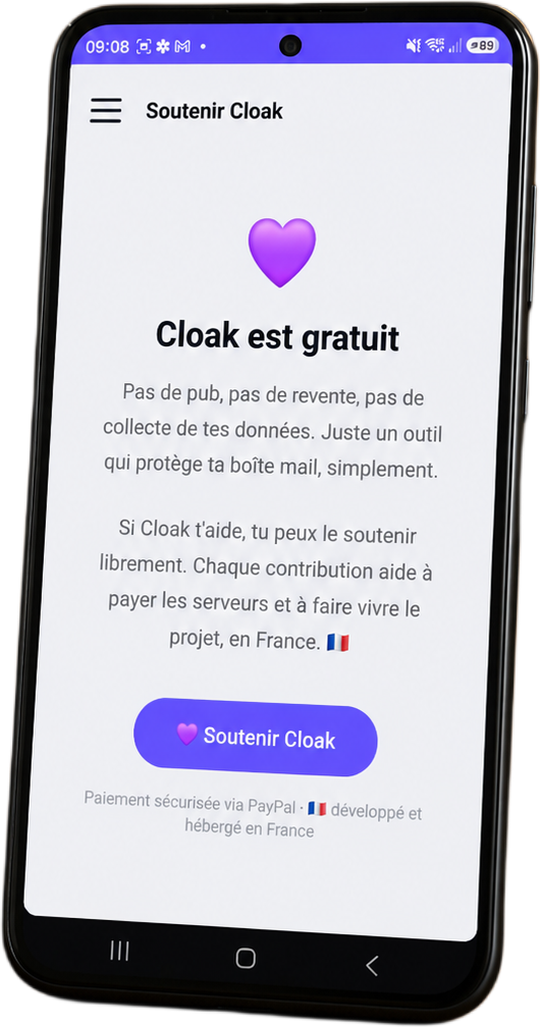 Soutenir Cloak